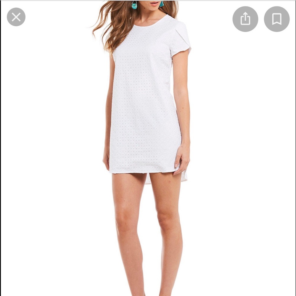 Cremieux Annie true white dress